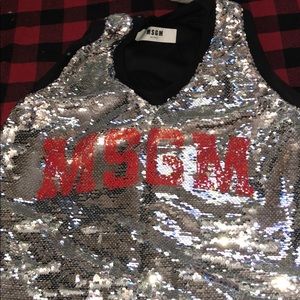 MSGM sequin jersey dress!